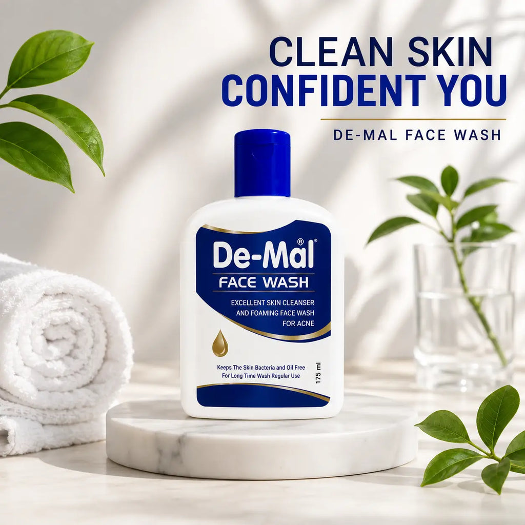 De-Mal Face Wash | Skin Brightening Wash for Acne