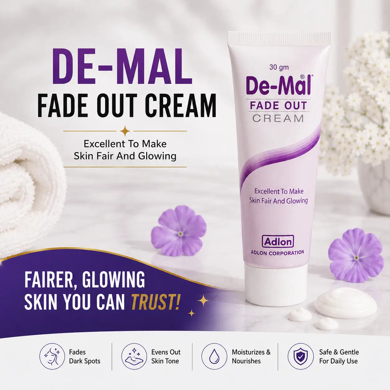 De-Mal Fadeout Cream | Dark Spot & Pigmentation Corrector