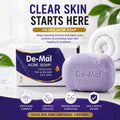 De-Mal Acne Soap | Deep Cleansing Bar for Acne Prone Skin